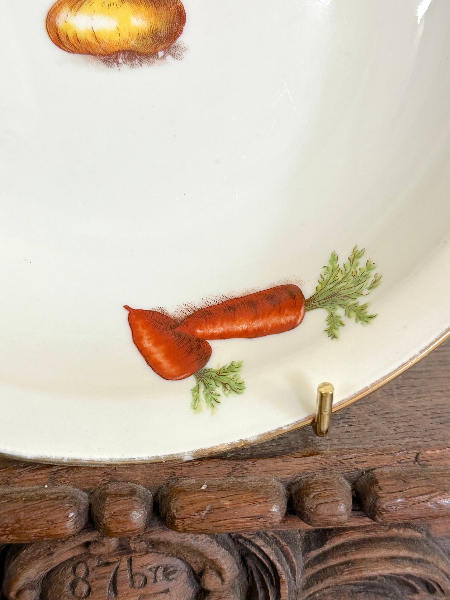 Vintage French "Milliat Frères" Vegetables - Set Of Two Serving Bowls