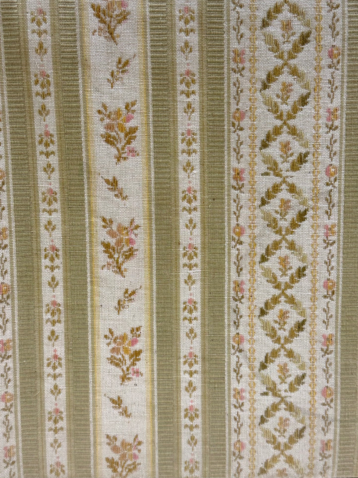 Large Antique French Fabric Covered Boudoir Box