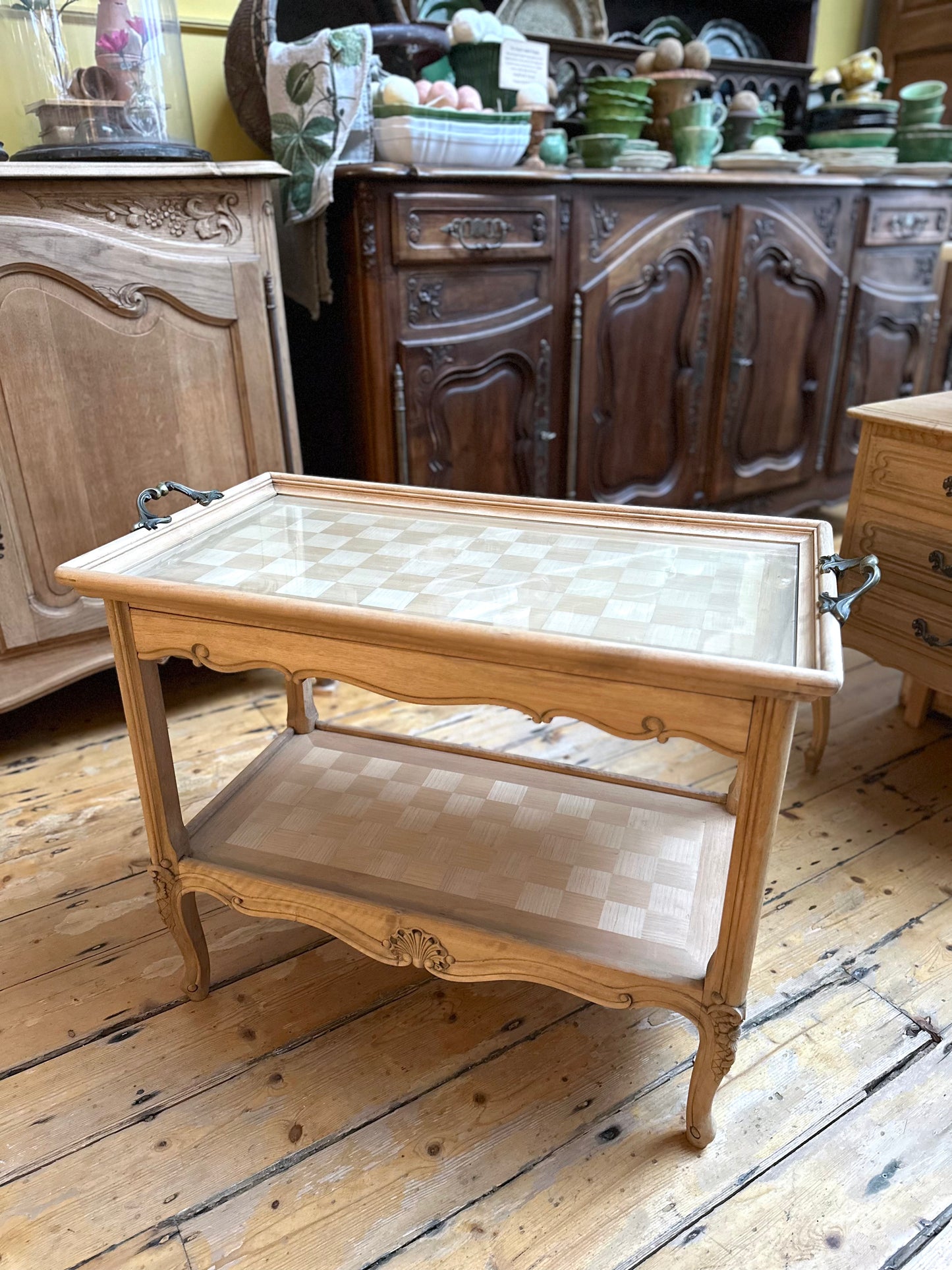 Antique French Louis XV Side Table