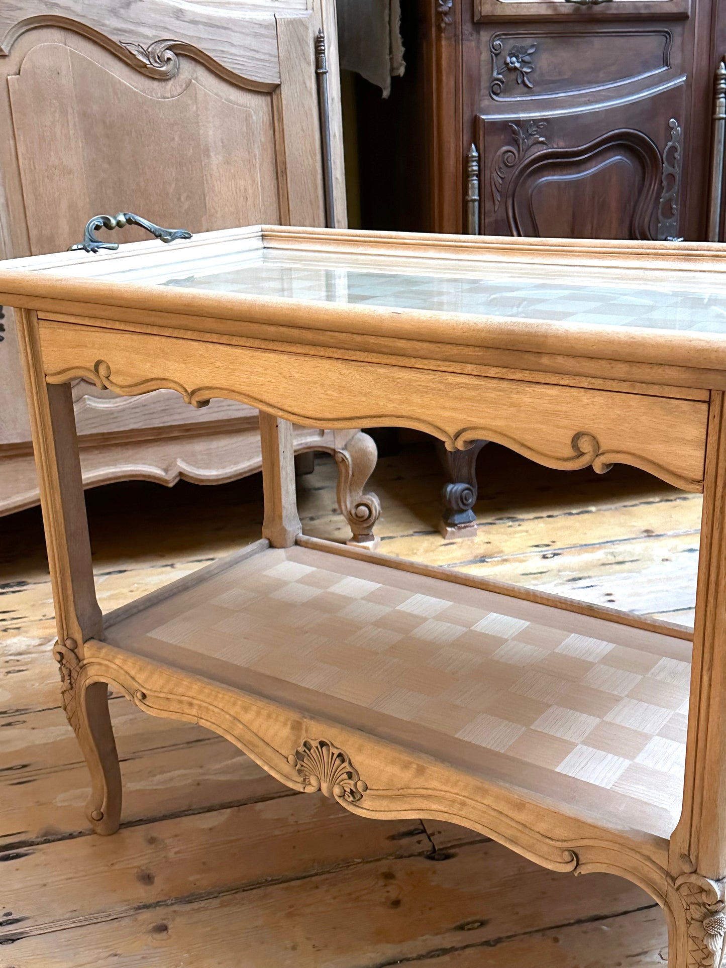 Antique French Louis XV Side Table
