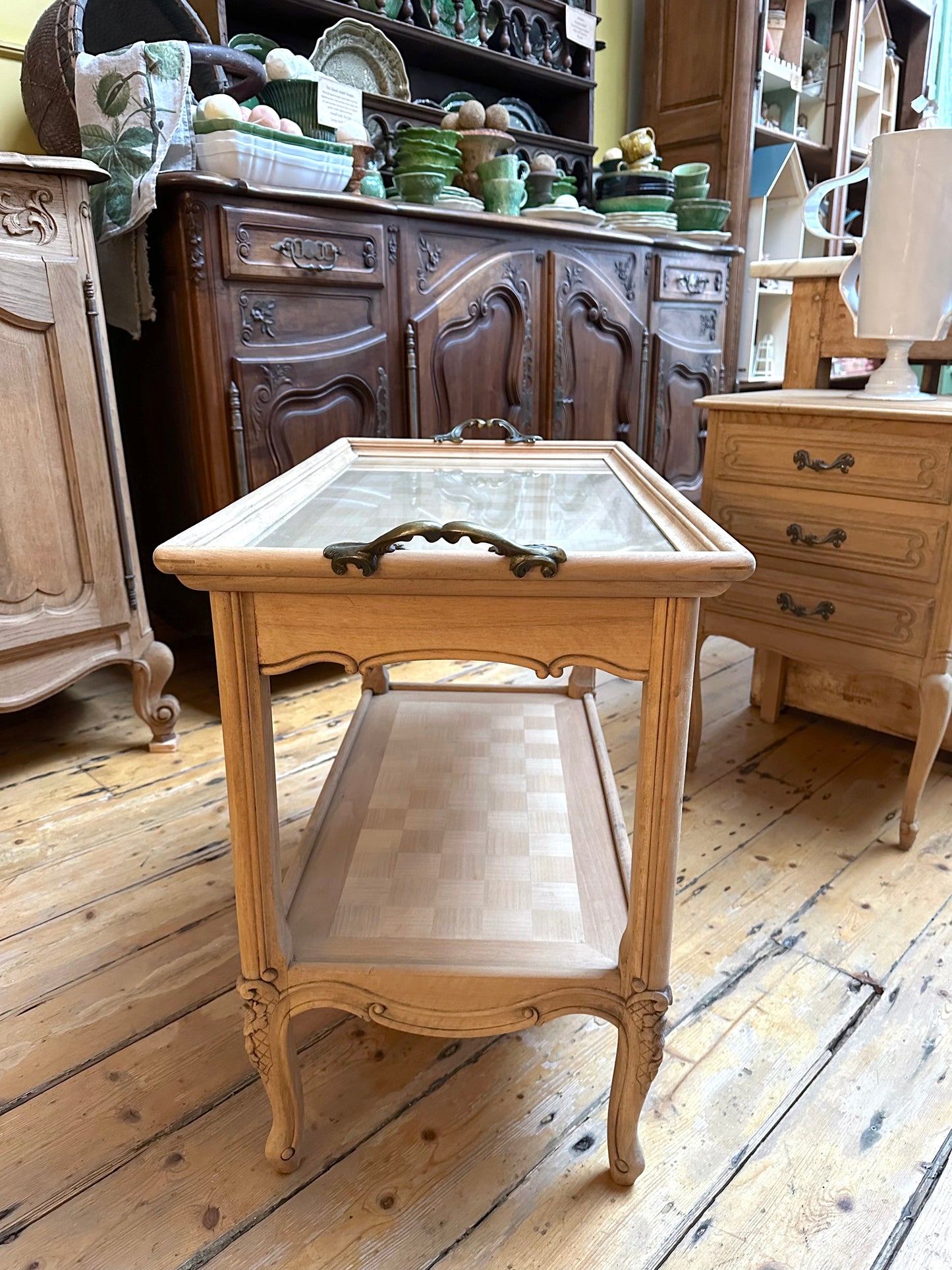 Antique French Louis XV Side Table