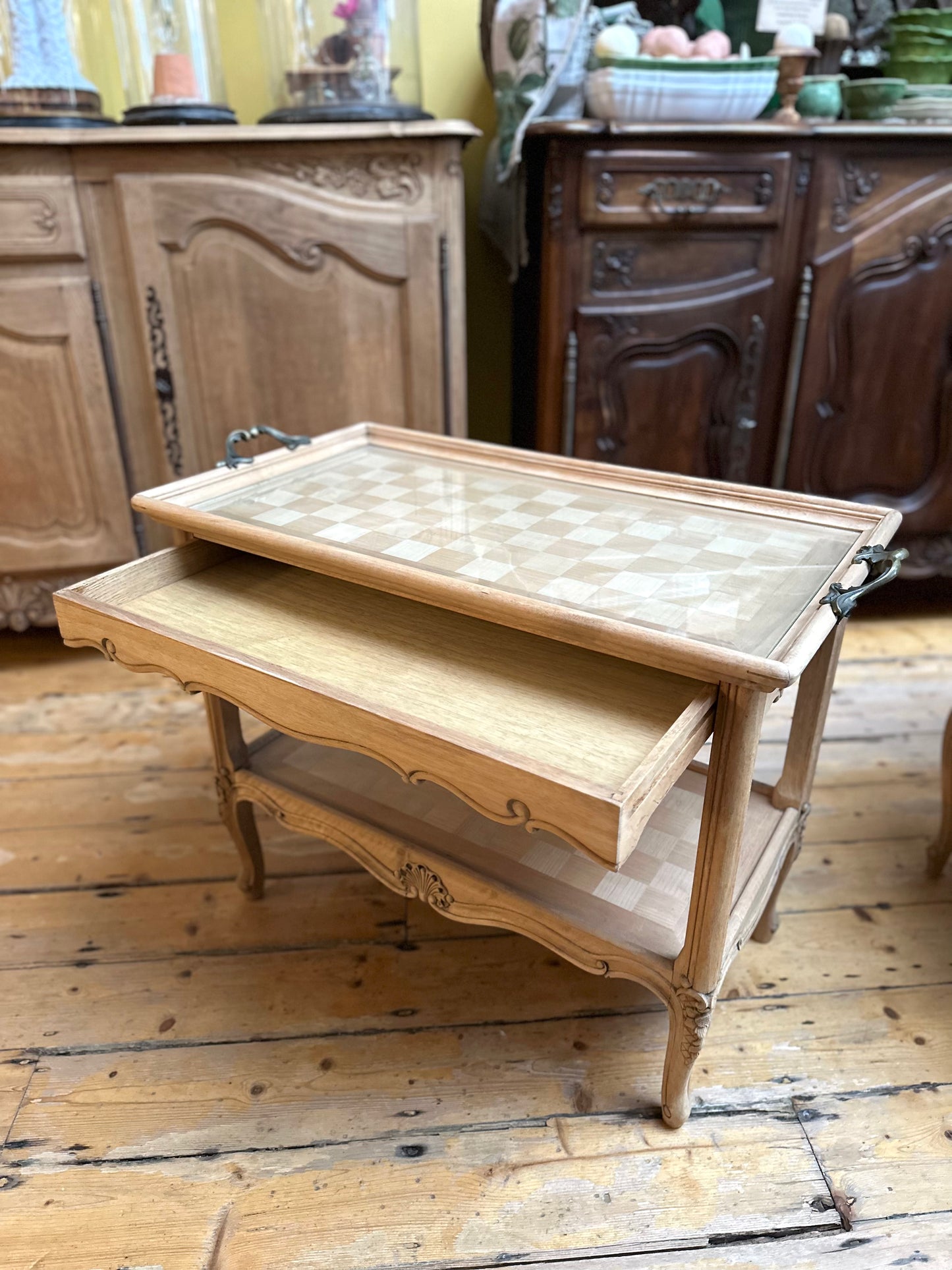 Antique French Louis XV Side Table