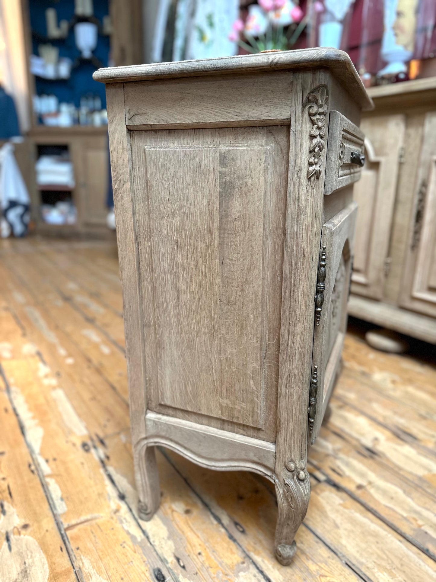 Antique French Oak Petite Confiturier