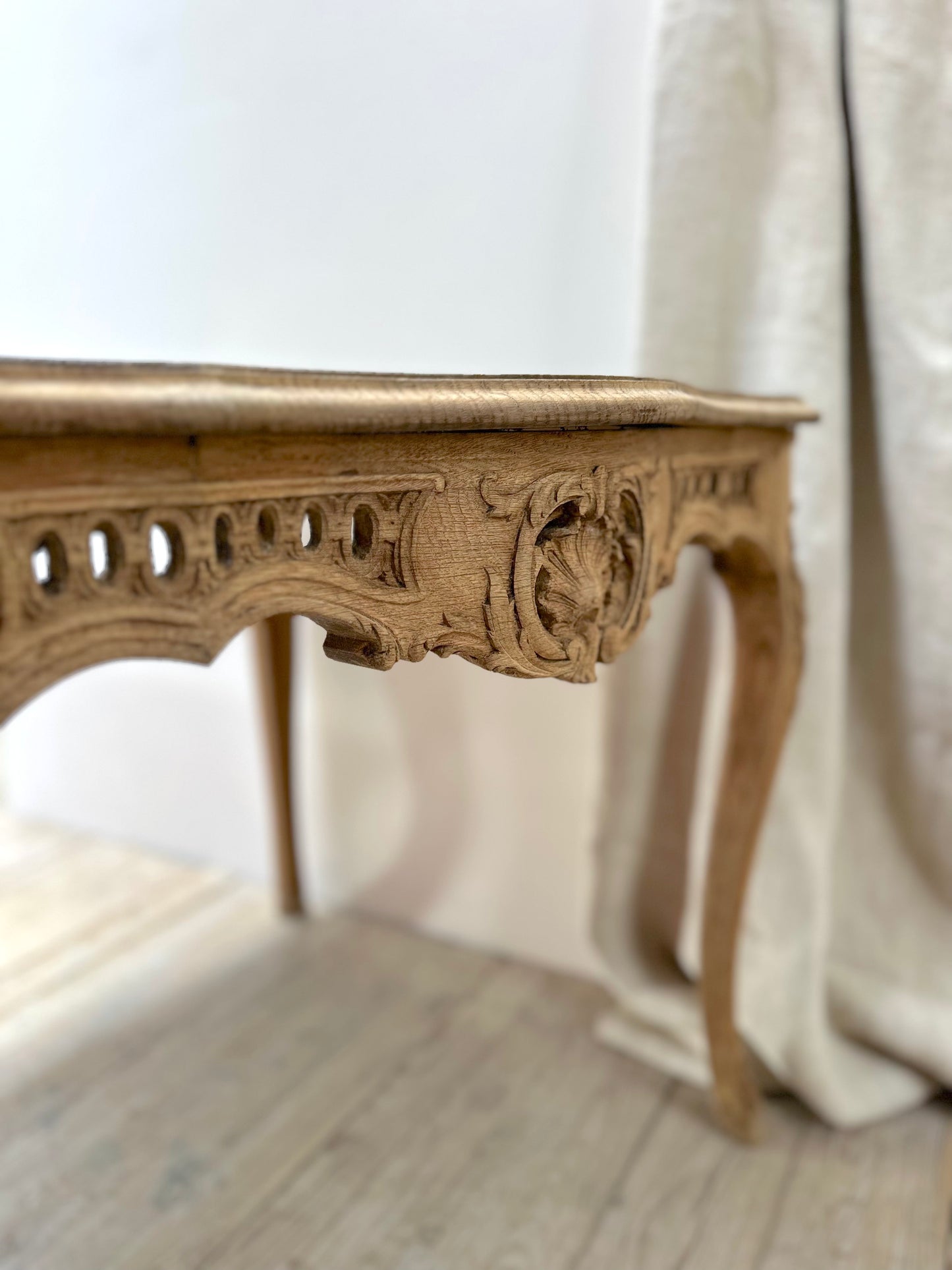 Antique French Louis XV Square Coffee Table