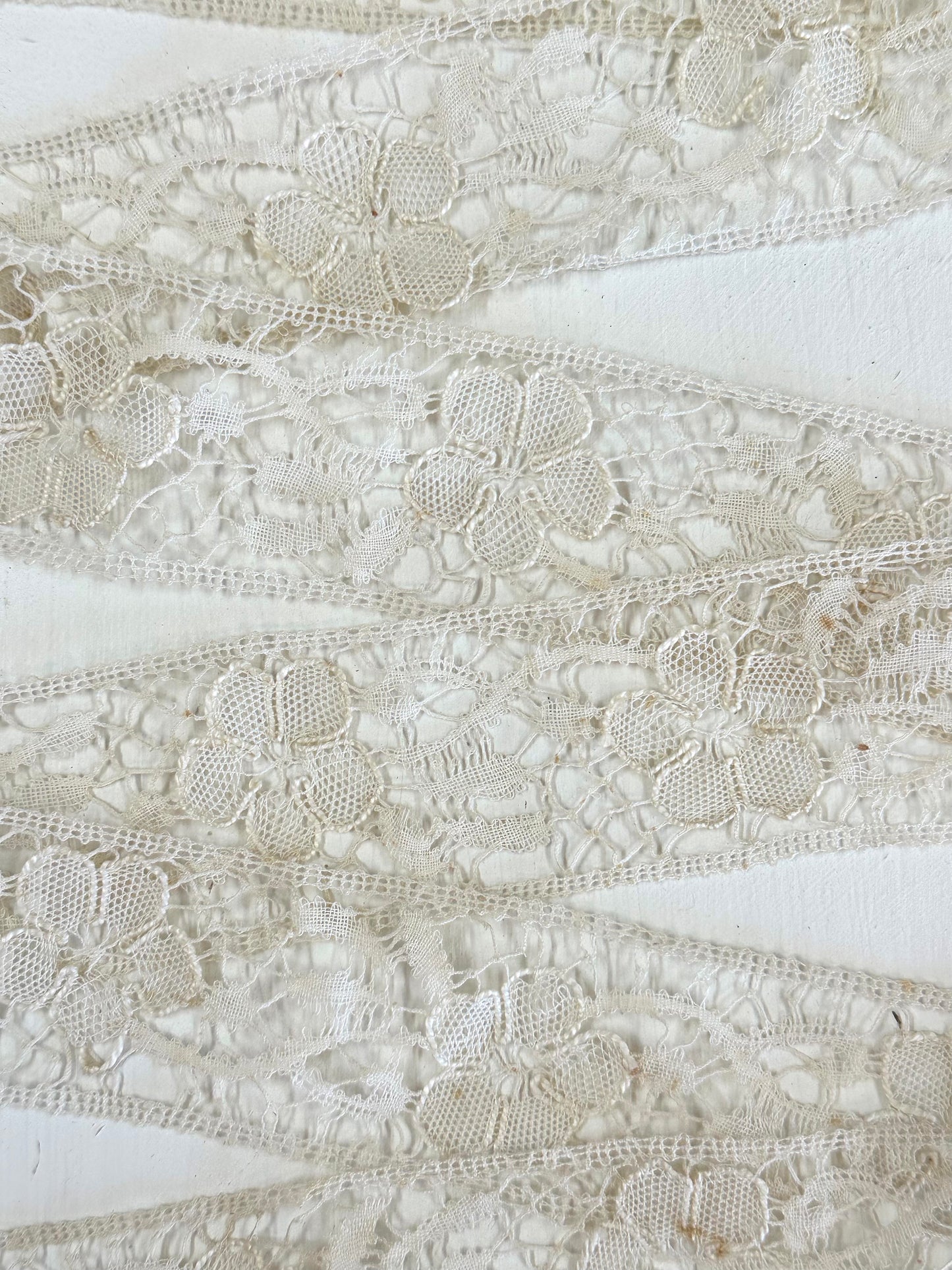 Antique French Floral Lace