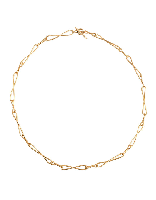 Dorothee Sausset Infinity Gold Chain Necklace