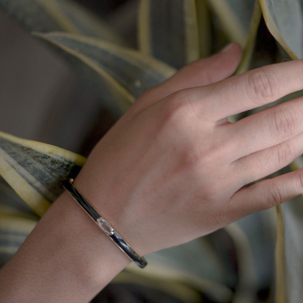 Fine French Gold Cuff - 'Loulou'