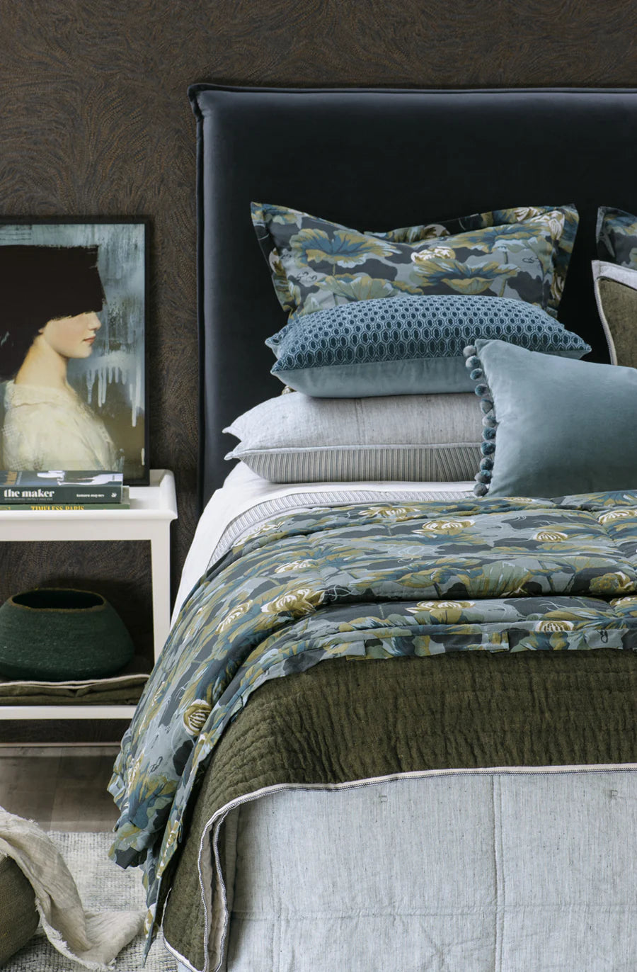 Bianca Lorenne 'Waterlily Ocean' Cushion