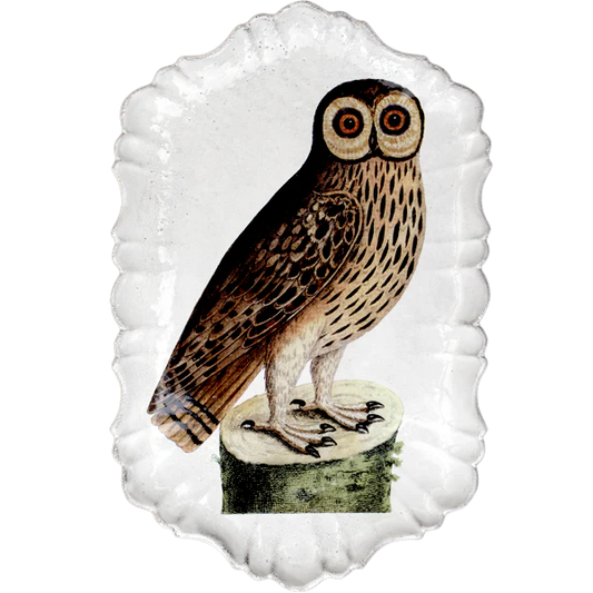 Astier de Villatte John Derian Owl Platter