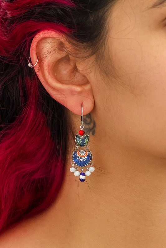 Ayala Bar Blue Domes Earrings