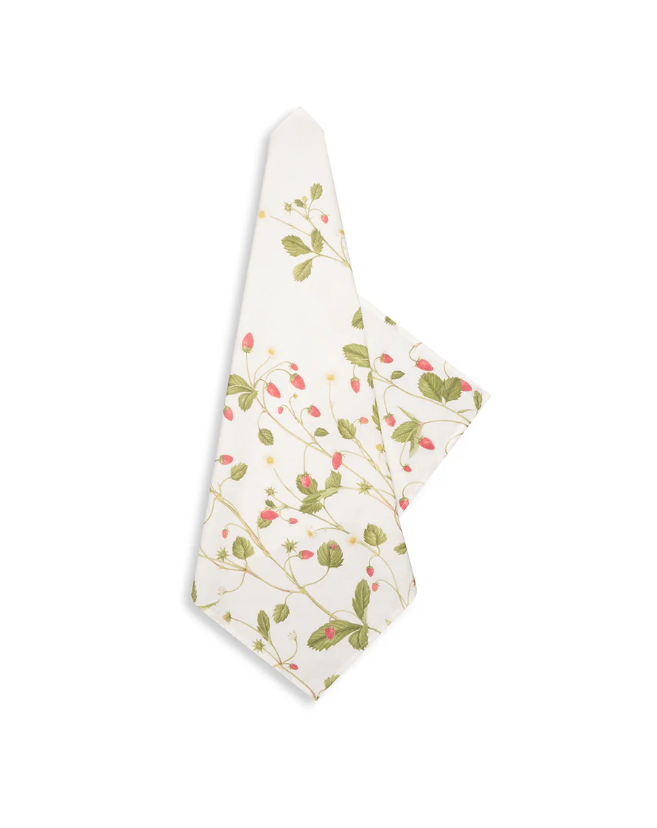 Summerill & Bishop 'Fraises des Bois' Strawberry Linen Napkin