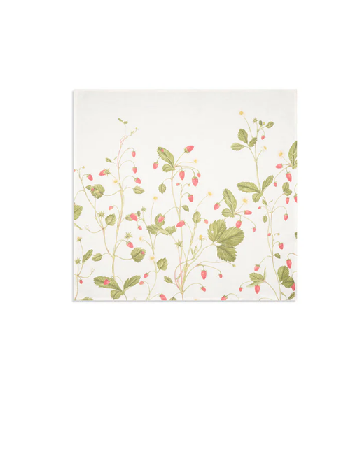 Summerill & Bishop 'Fraises des Bois' Strawberry Linen Napkin