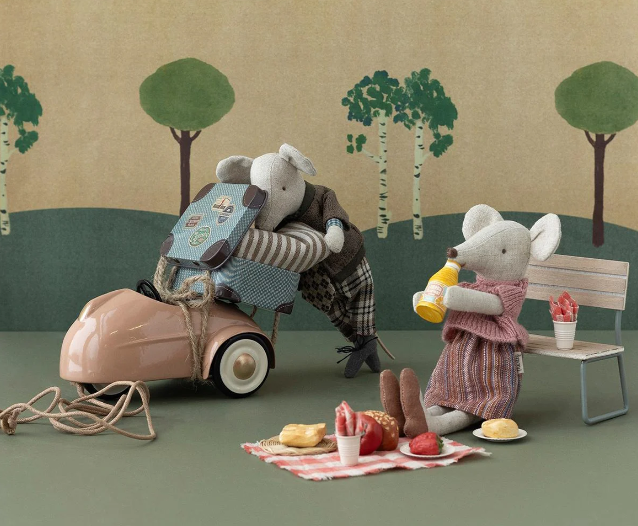 Maileg Picnic Set Mouse