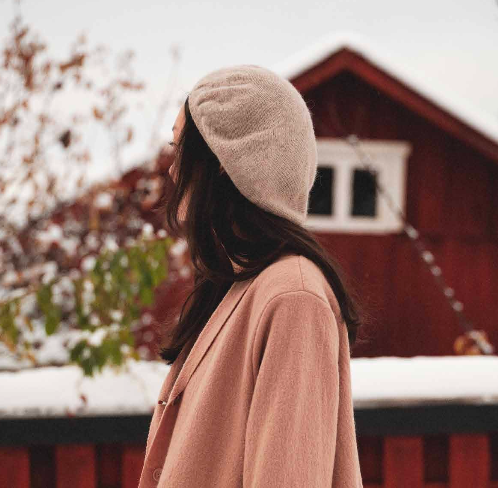 Ewa i Walla 'Basker' Alpaca Knit Beret