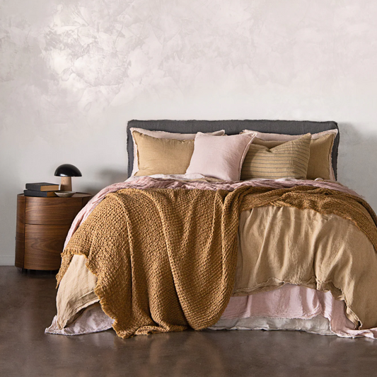Hale Mercantile 'Flocca' Linen Standard Pillowcase