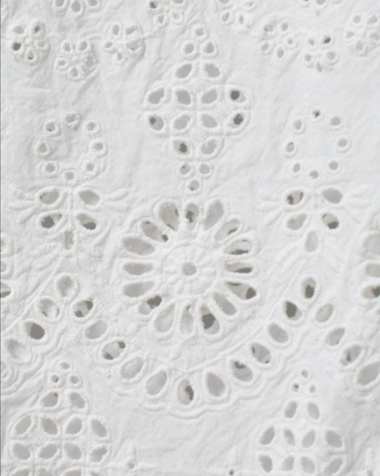 Ewa i Walla 'Mylina' Dress With Lace And Embroidered Details In White