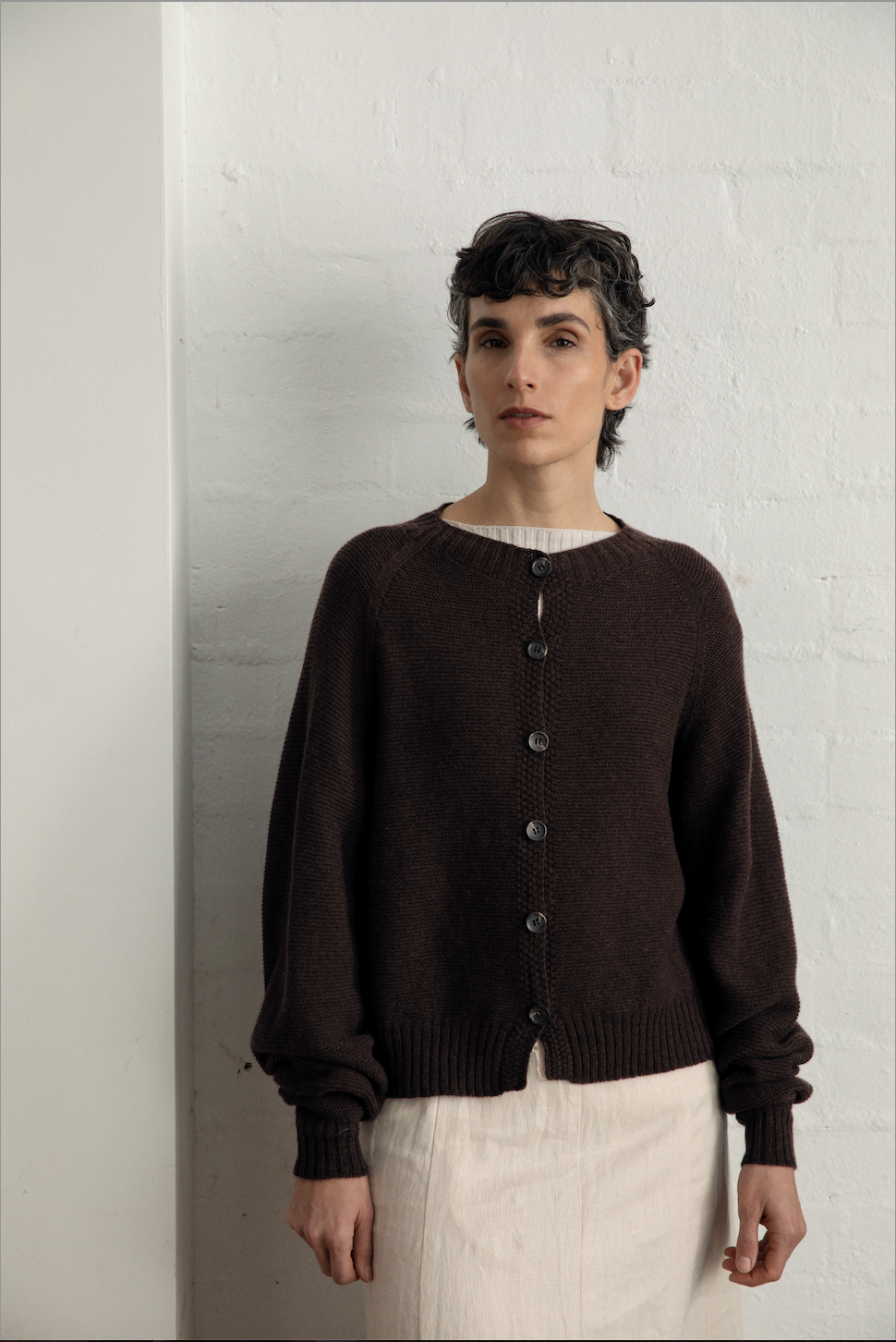 Francie Loft Cardigan Cocoa