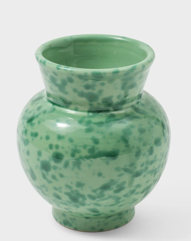 Cabana - Speckled Vase - Green