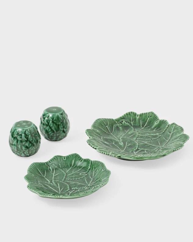 Cabana - Vine Leaf Fruit Plate - Green