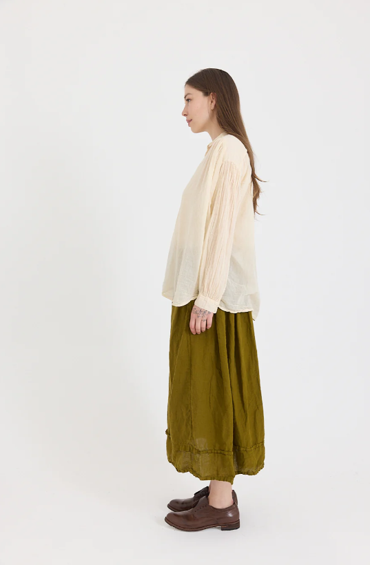 Metta Hill Shirt - Cotton Voile - Antique