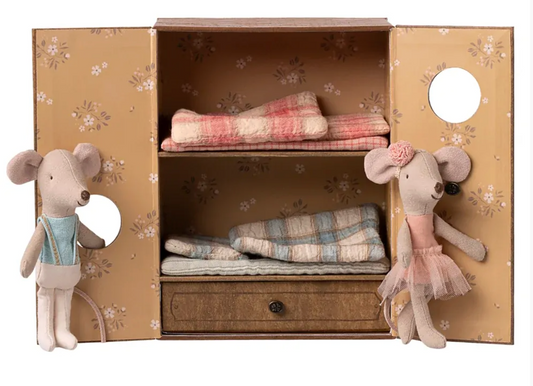 Maileg Ballet Mice Dance Studio - Little Brother & Sister