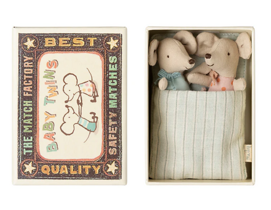 Maileg Mice Twins in Box 2025