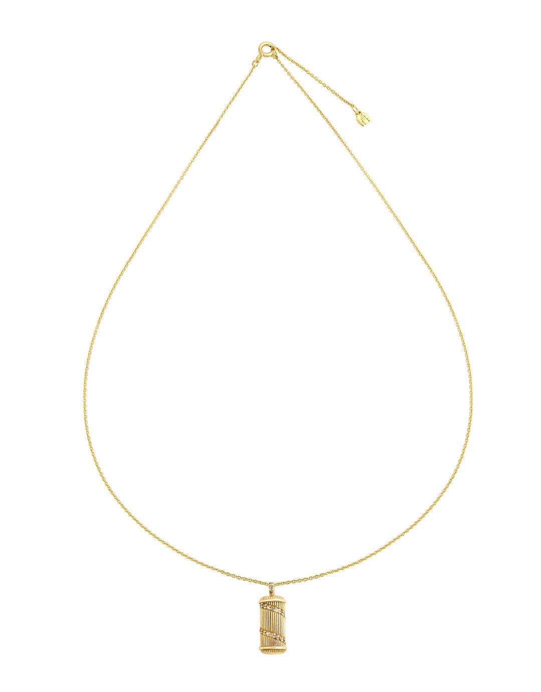 Fine French Gold Necklace - 'Tabiz Spiral'
