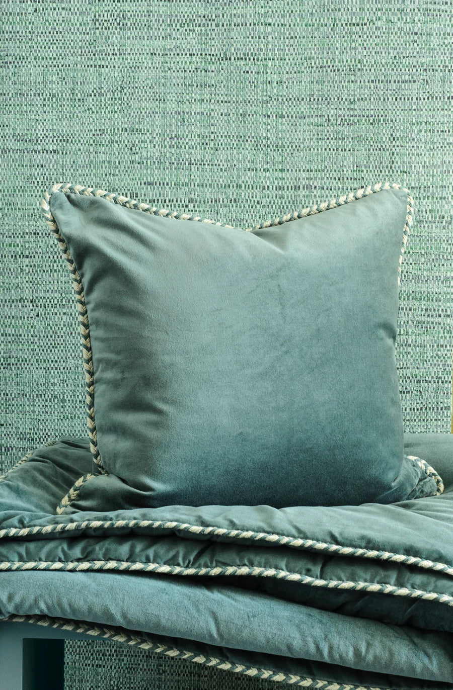 Bianca Lorenne 'Treccia Tarn' Velvet Cushion