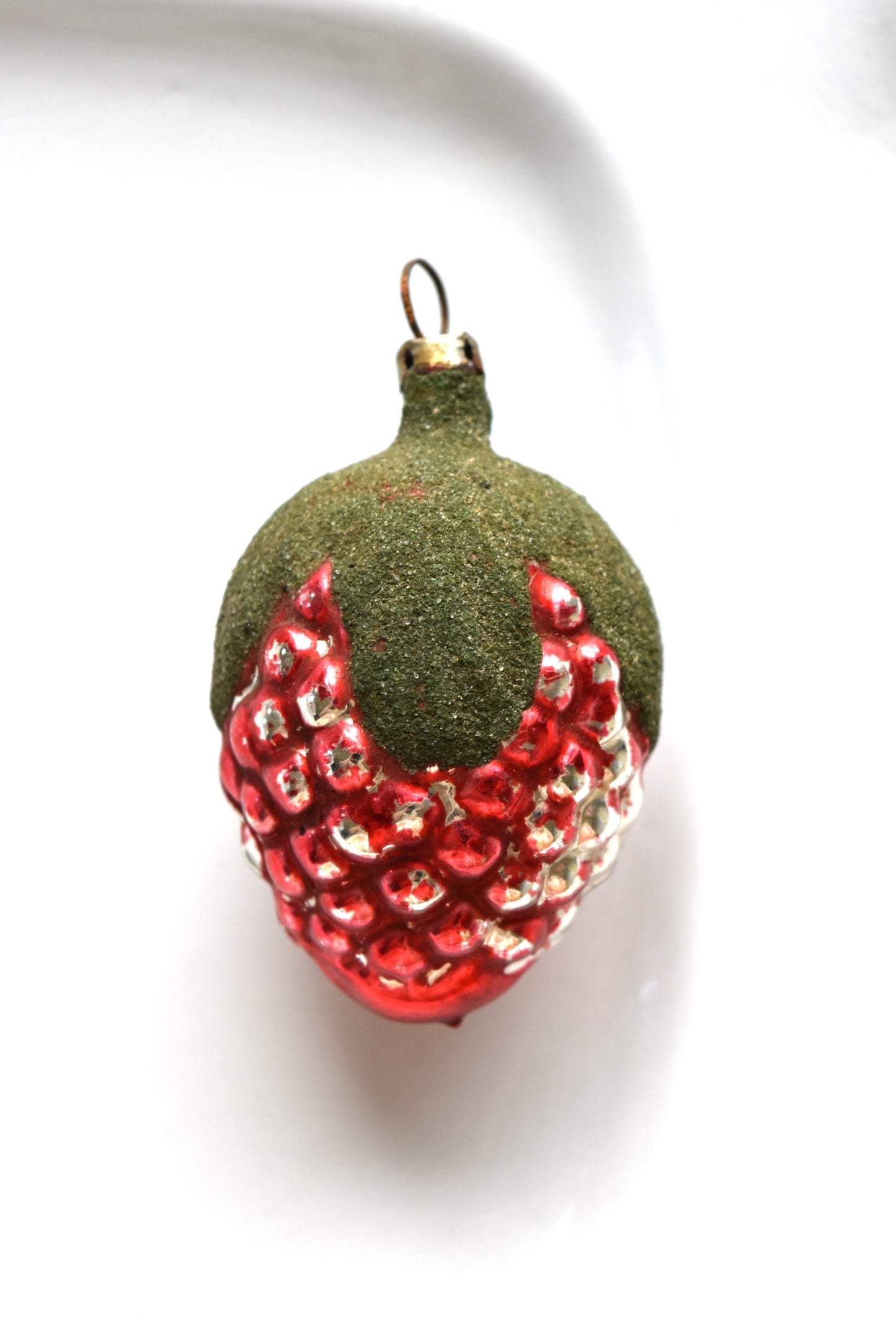 Vintage European Ornament - Strawberry