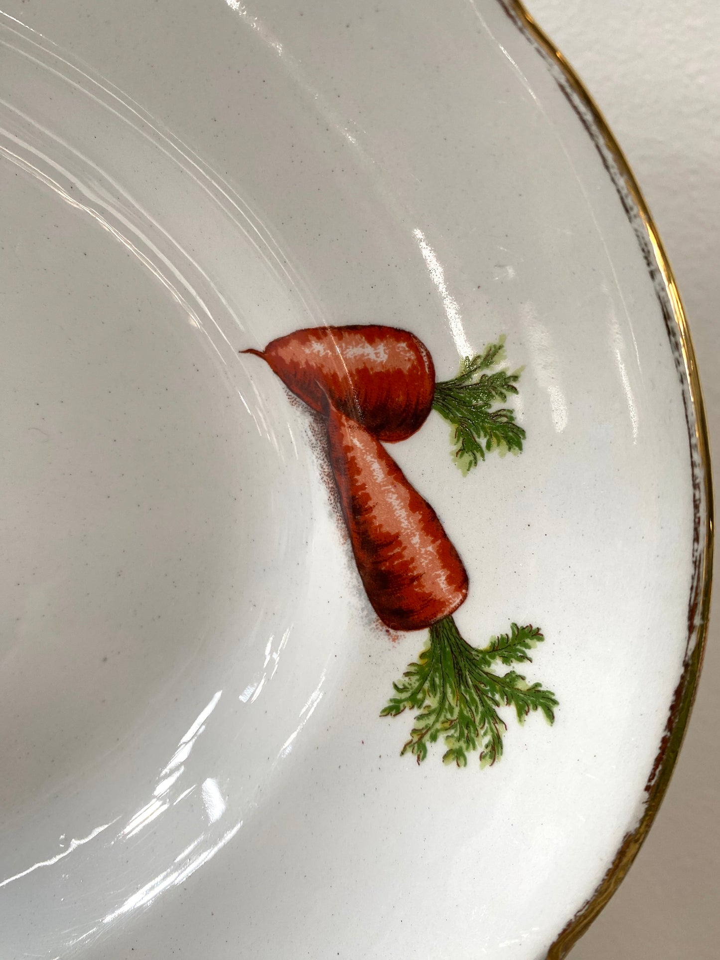 Vintage French "Milliat Frères" Vegetables - Large Oval Serving Platter