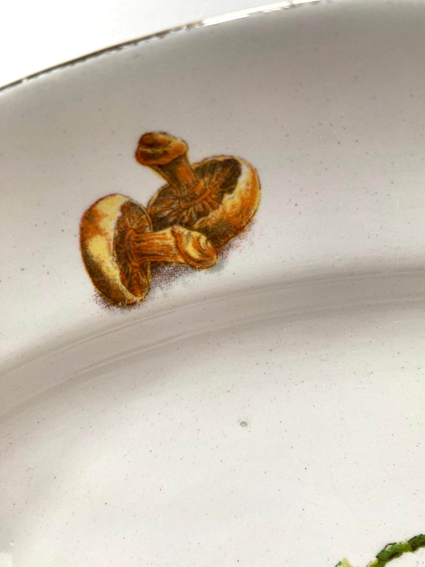 Vintage French "Milliat Frères" Vegetables - Large Oval Serving Platter