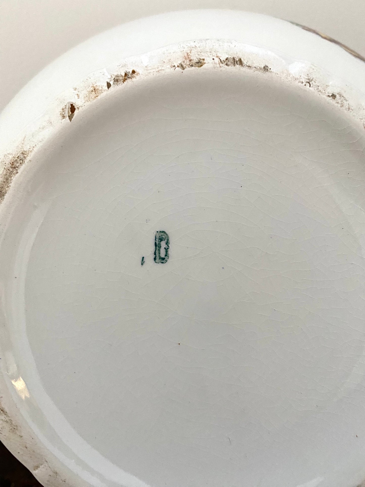Vintage French "Milliat Frères" Vegetables - Large Salad Bowl