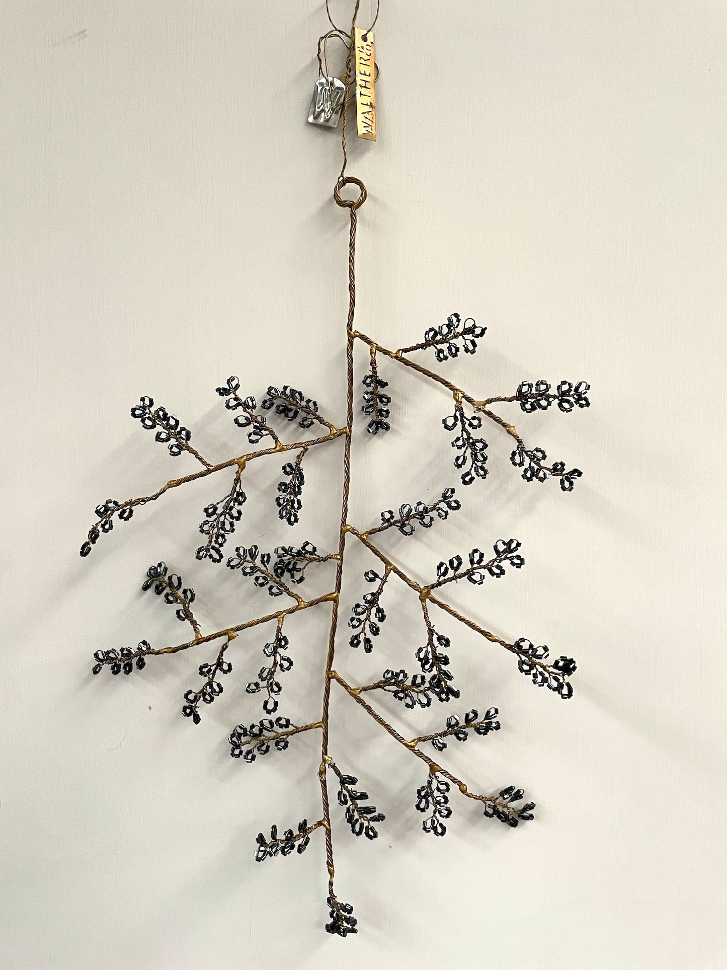 Walther & Co. Large Gold Beaded Branch