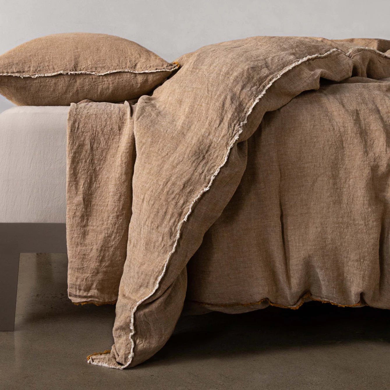 Hale Mercantile 'Flocca' Linen Duvet Cover