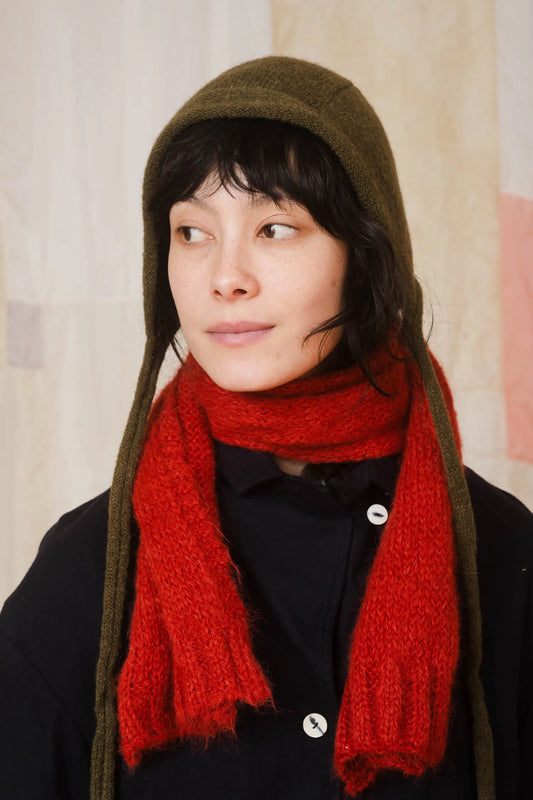 Sula Small Scarf - Red