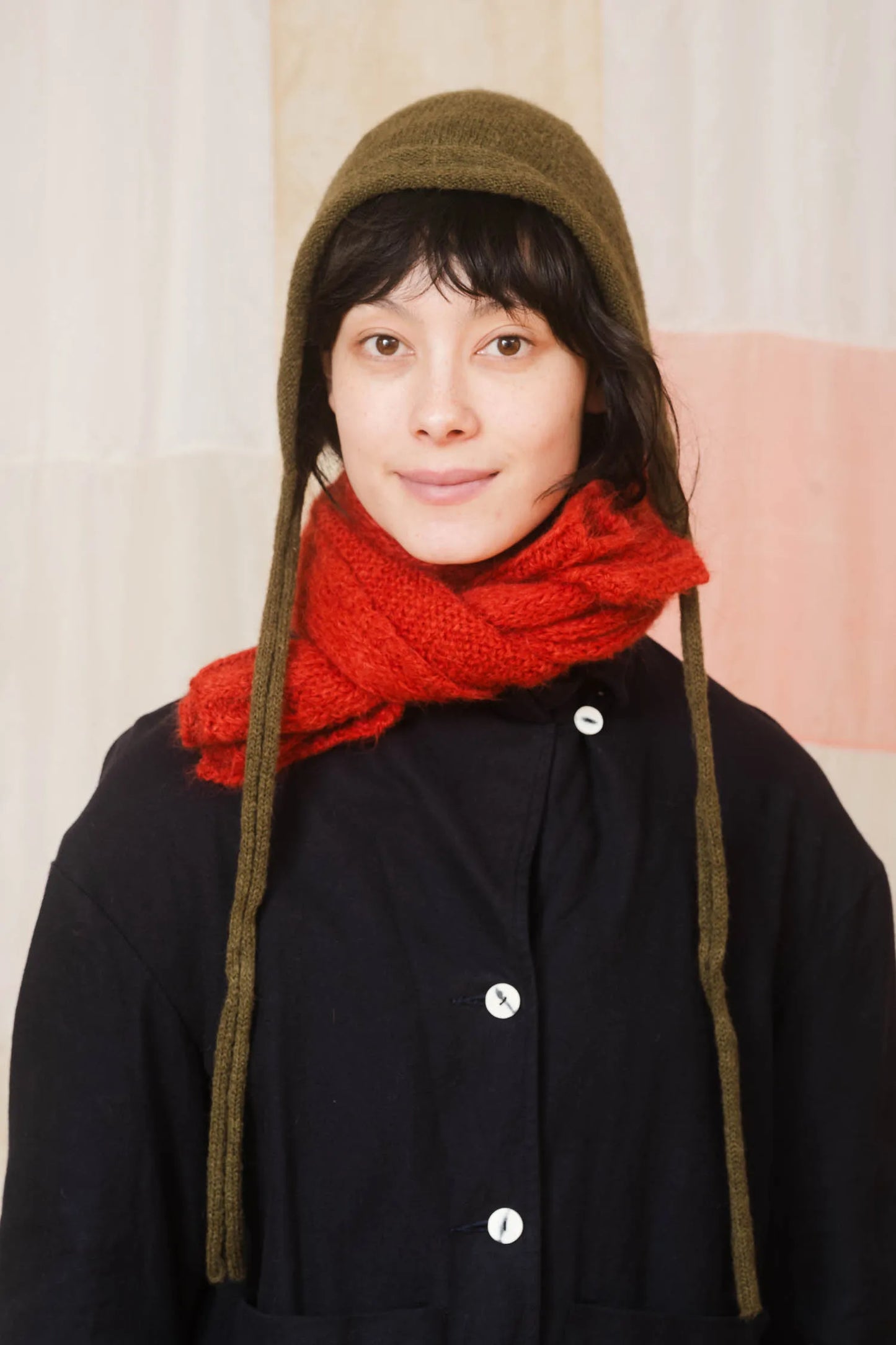 Sula Small Scarf - Red