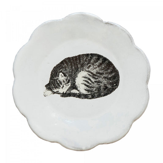 Astier de Villatte John Derian Sleeping Cat Dish