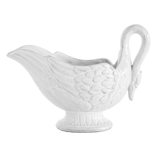 Astier de Villatte Cygne Swan Sauce Boat
