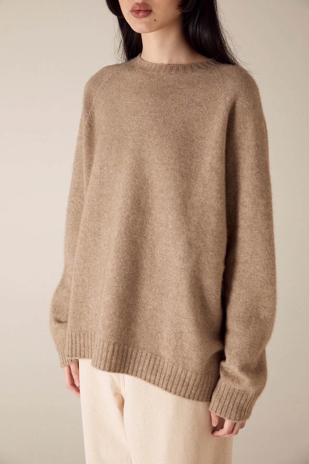 Francie Nimbus Raglan Knit Natural