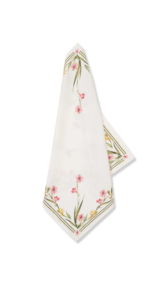 Summerill & Bishop 'Gladioli' Linen Napkin