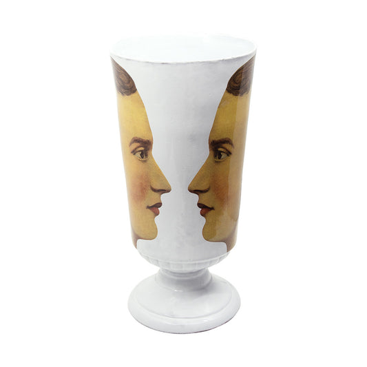 Astier de Villatte 'The Vase Has Two Faces' - Large Vase