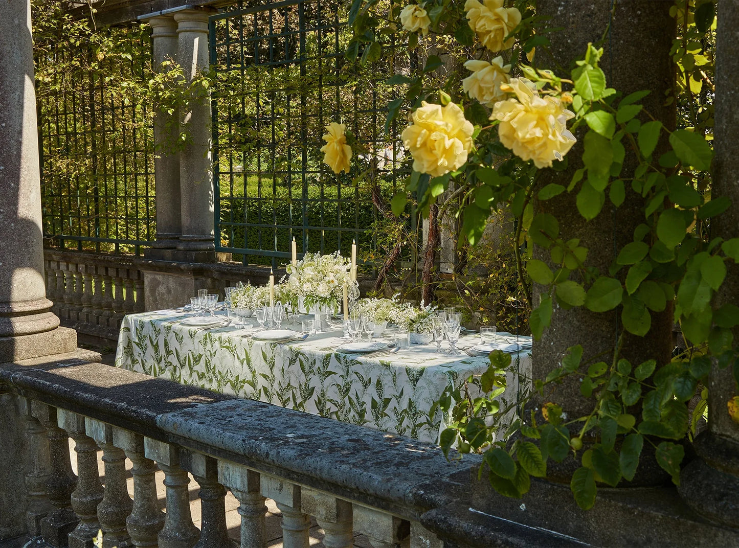 Summerill & Bishop 'Lily of the Valley' Linen Napkins