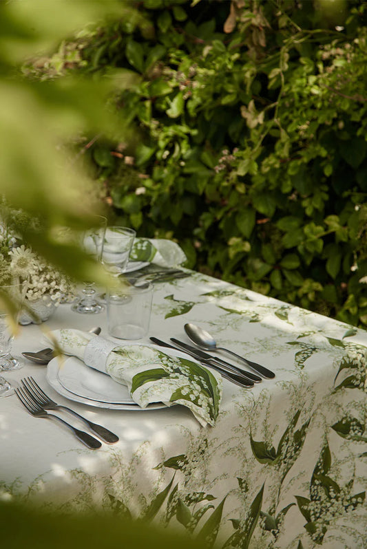 Summerill & Bishop 'Lily of the Valley' Linen Napkins
