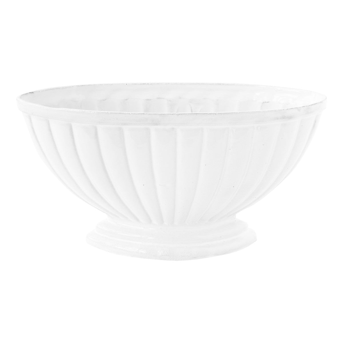 Astier de Villatte Peggy Narrow Oval Vase