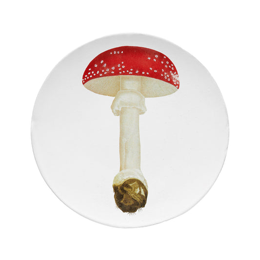 Astier de Villatte Agaric Fausse Oronge Umbrella Medium Plate