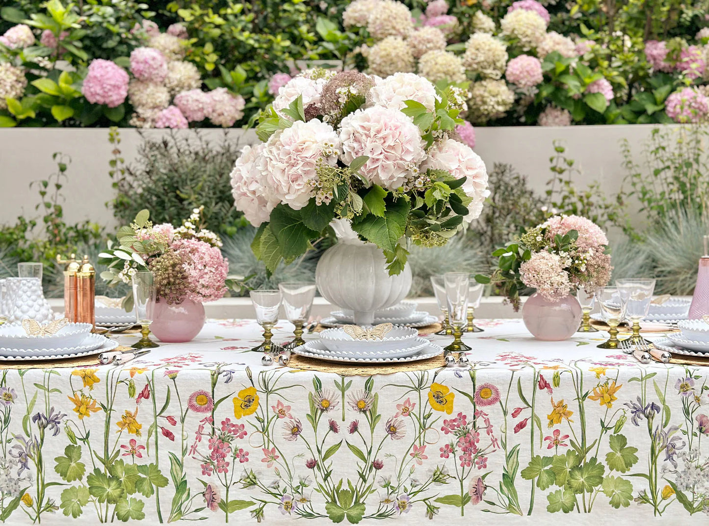 Summerill & Bishop 'Our June' Linen Tablecloth