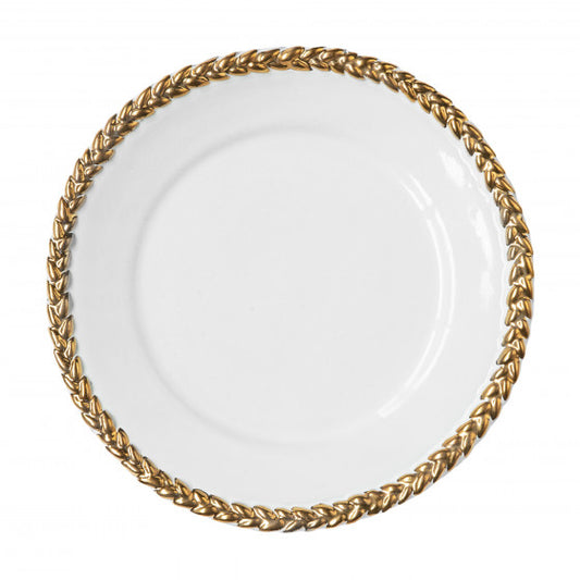 Astier de Villatte Josephine Gold Dessert Plate