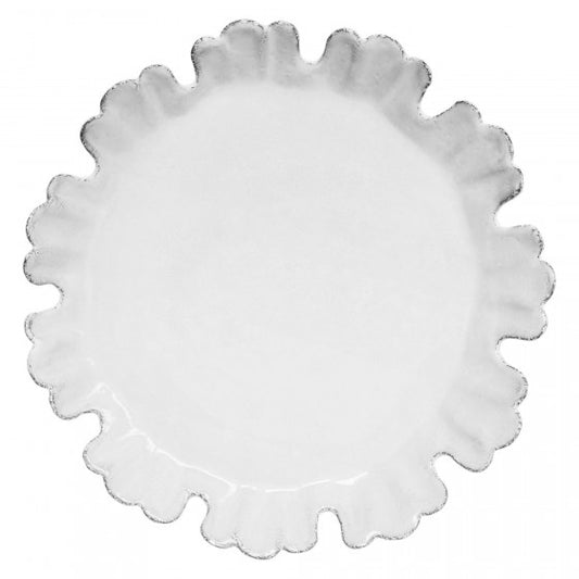 Astier de Villatte Chou Dinner Plate with 11 Petals