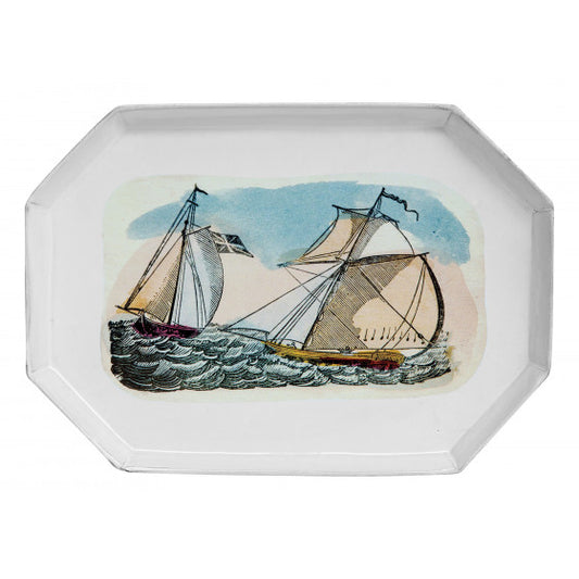 Astier de Villatte John Derian Sailboats Platter