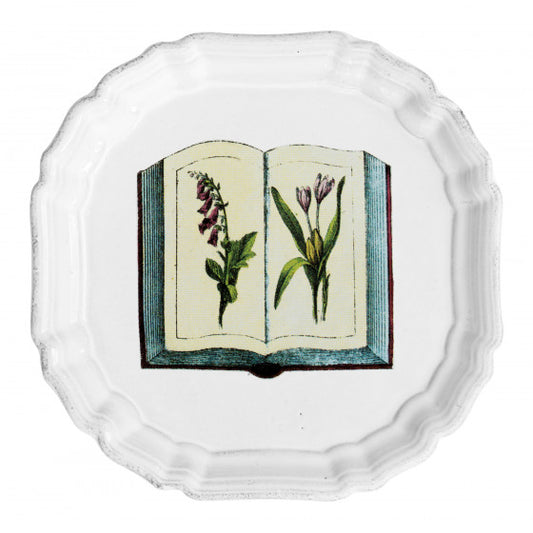 Astier de Villatte John Derian Floral Book Plate